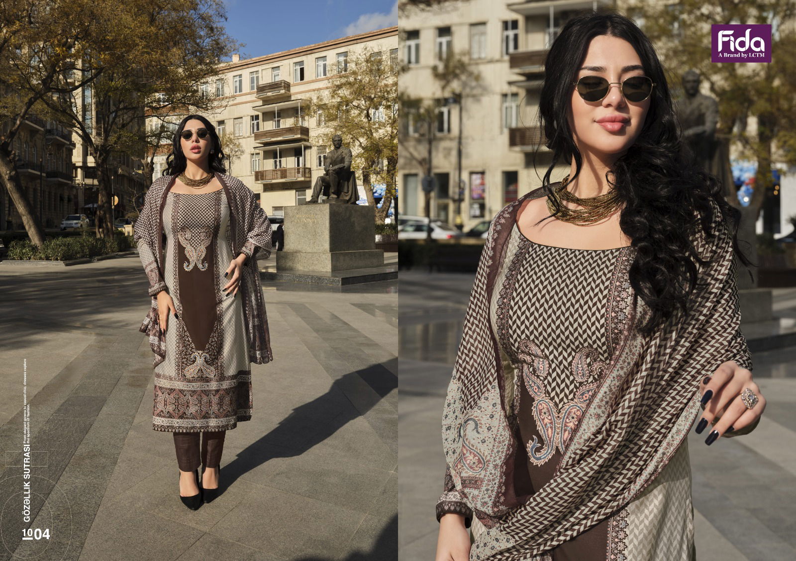 Murad By Fida Voile Cotton Dress Material Wholesale Clothing Suppliers In India